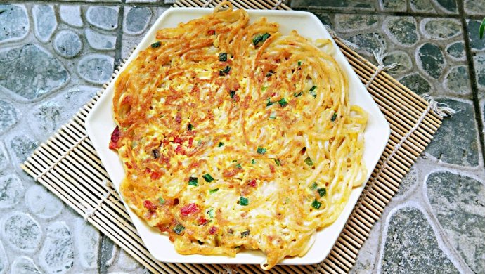煎面条