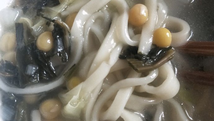 豆杂面条