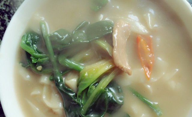 肉丝汤面条