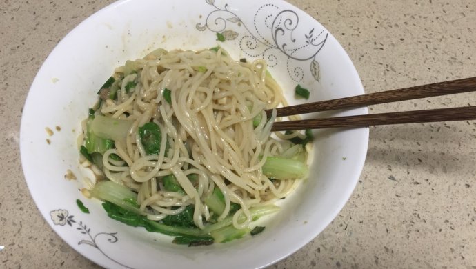 蒜面条