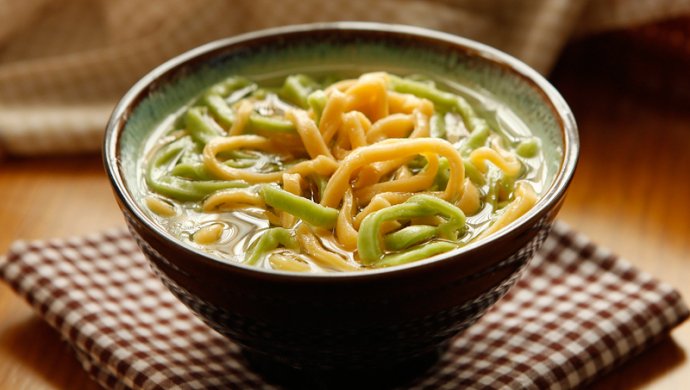 彩色面条