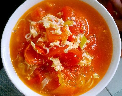 鸡蛋西红柿面条