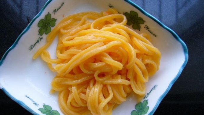 胡萝卜面条
