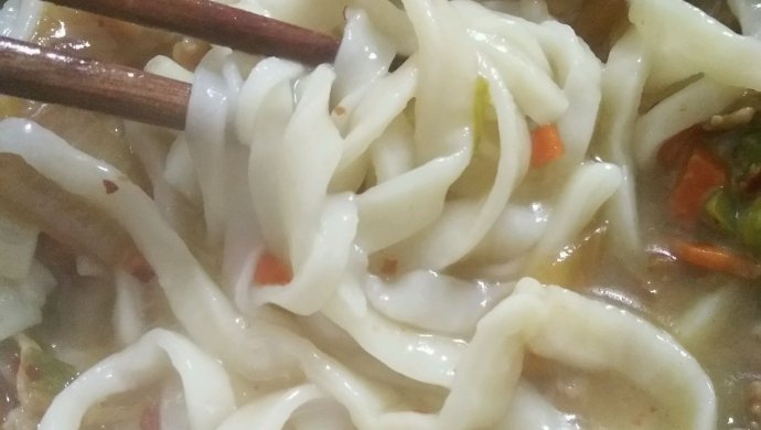 手擀面条