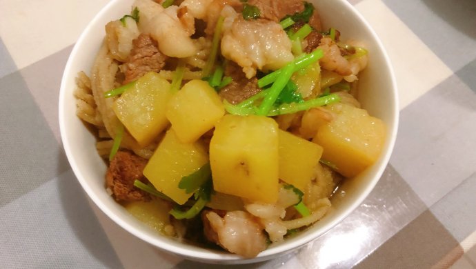 清蒸莜面条