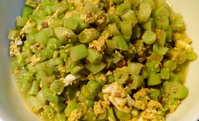 芸豆炒蛋（面条卤子）