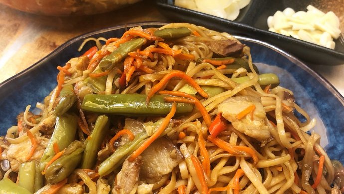 挂面蒸面条，这么做给肉都不换