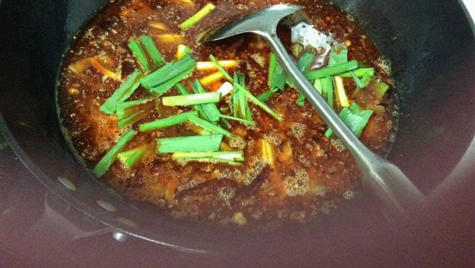 五花肉豆豉火锅