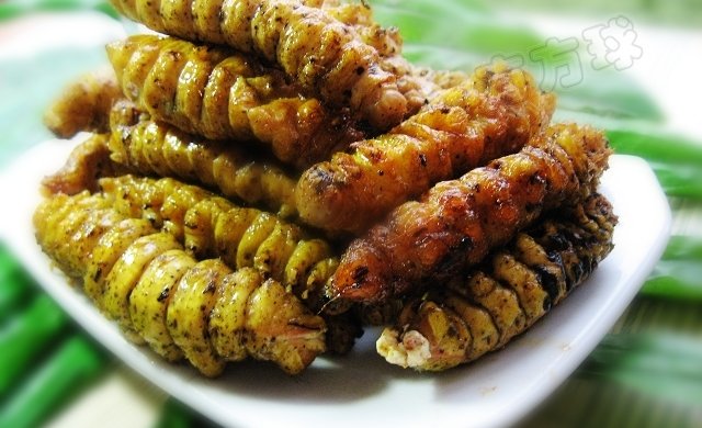 炸青蚕