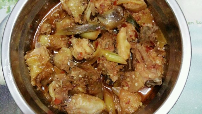豆瓣酱淮山鸡肉