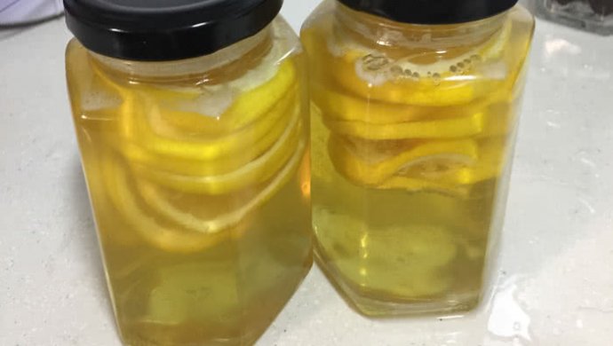 自制美容蜂蜜柠檬茶