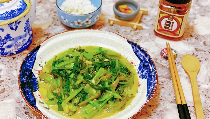 广式豆腐乳炒通菜