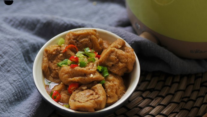 油豆腐酿肉