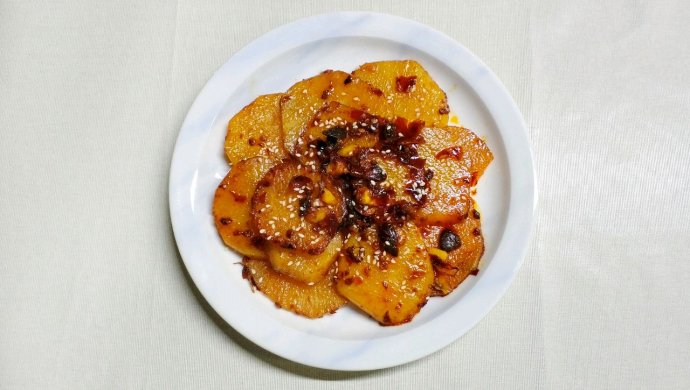 豆瓣酱炒土豆片