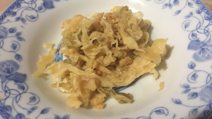婆婆的秘制包菜干