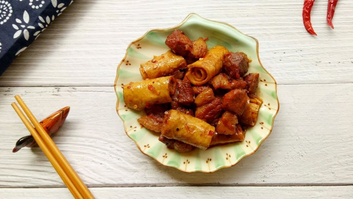 豆筋烧肉