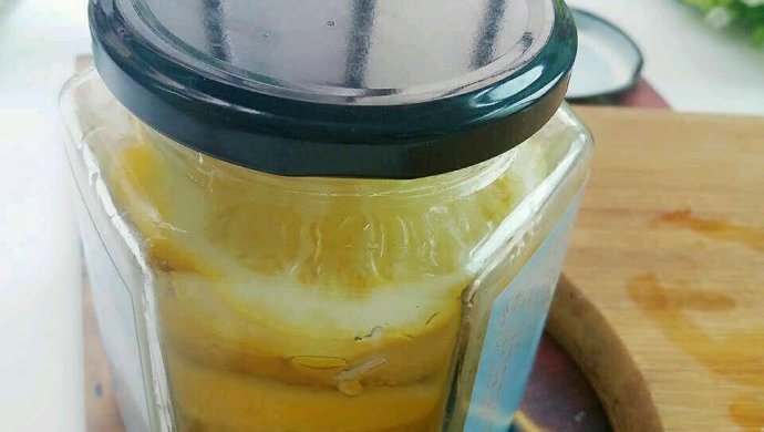 自制柠檬蜂蜜水