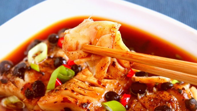 豆豉蒸鳕鱼?极其鲜美