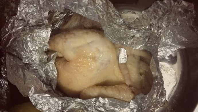 电磁炉盐焗鸡