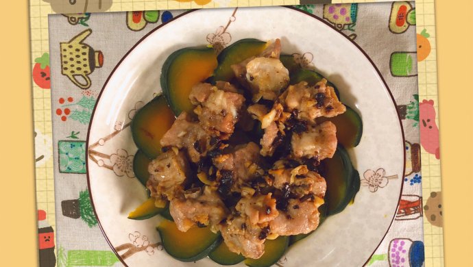 豆豉南瓜排骨