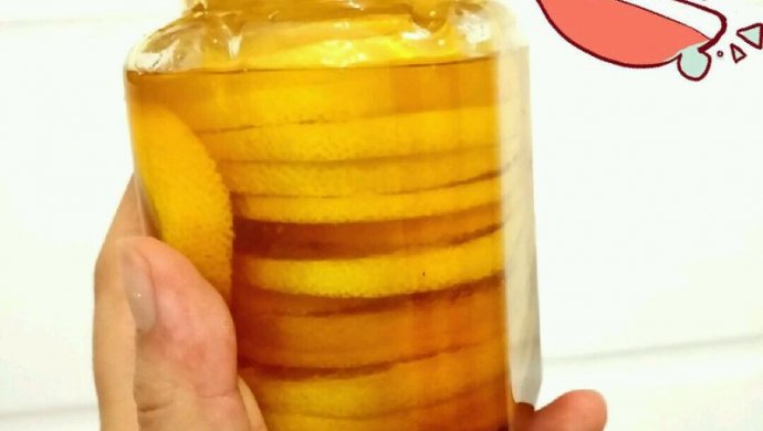 自制柠檬蜂蜜饮