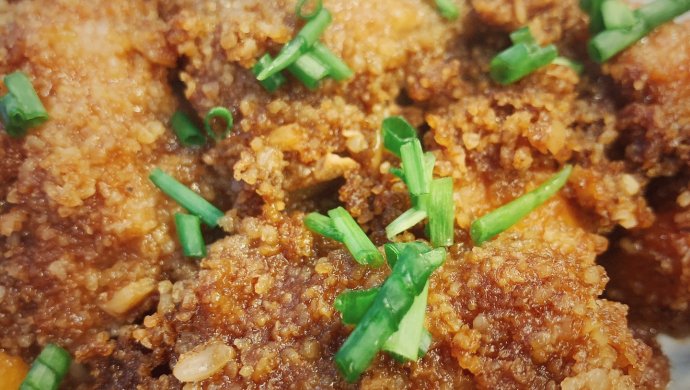无肉不欢｜玫瑰腐乳粉蒸肉