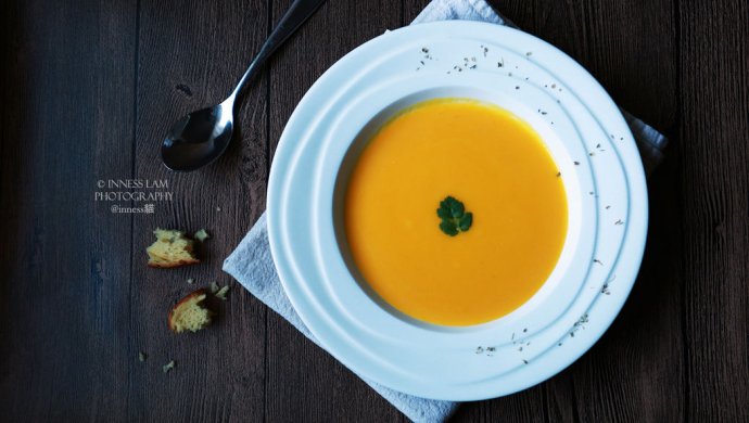 【西式奶油南瓜汤】Cream of Pumpkin