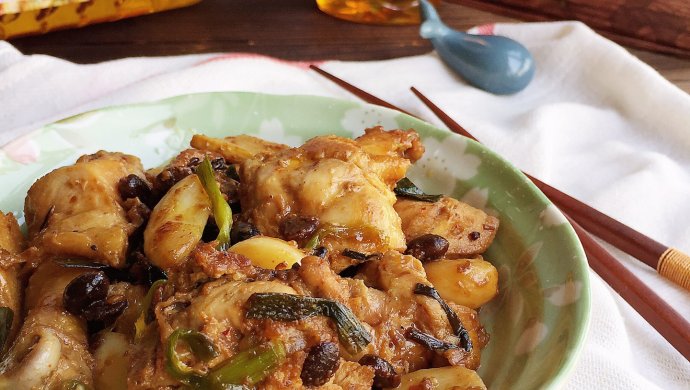 干葱豆豉鸡