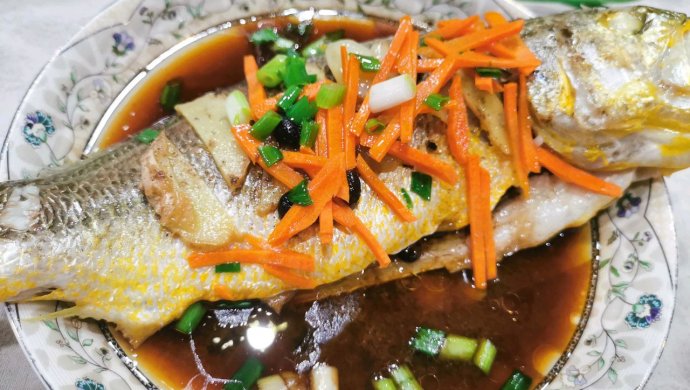零失败―豆豉蒸黄鱼