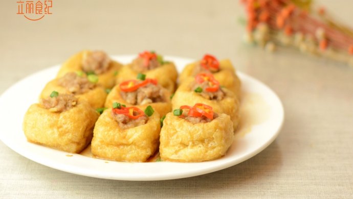 油豆腐酿肉
