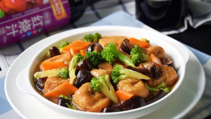 香菇烧油豆腐