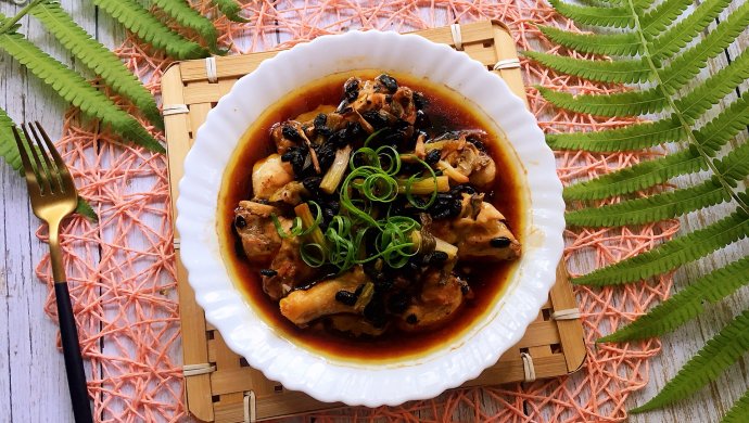 豆豉蒸鸡翅根