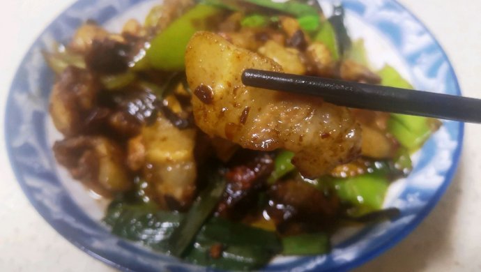 不用豆瓣酱的简版回锅肉