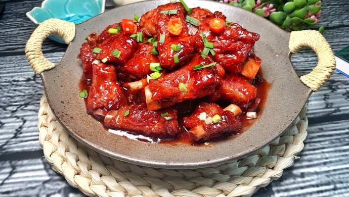 红腐乳烧排骨