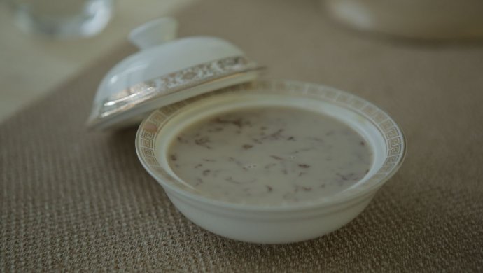 【小森妈妈菜谱】红豆牛奶燕窝
