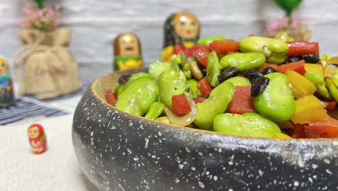 风味豆豉蚕豆