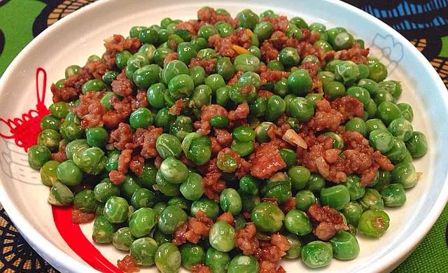 肉末青豆