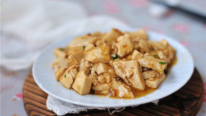 超级美味下饭的蚝油豆腐