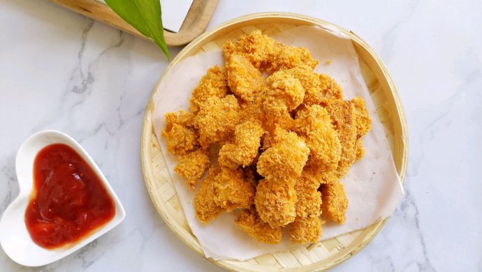 烤箱版鸡米花，非油炸更健康！