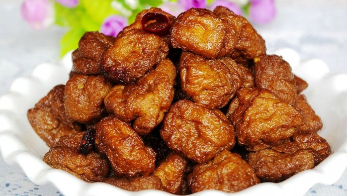 蜜汁油豆腐