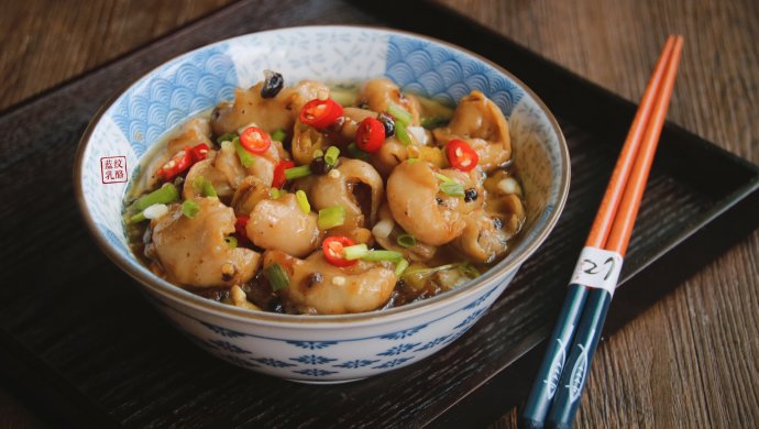 豆豉蒸肥肠