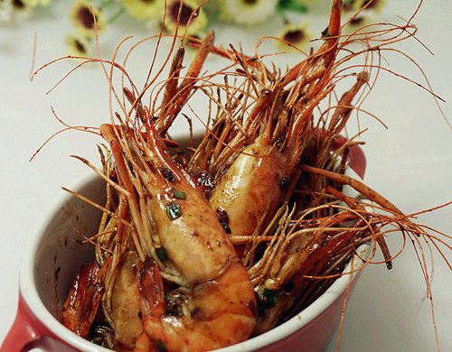 豆豉沼虾