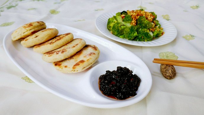 豆豉辣酱土豆饼