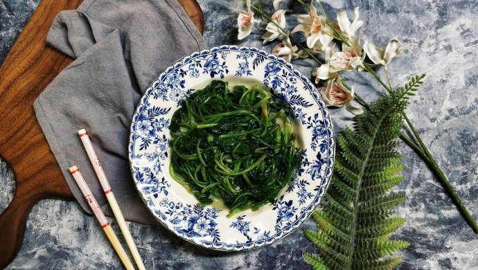 腐乳椒丝通菜