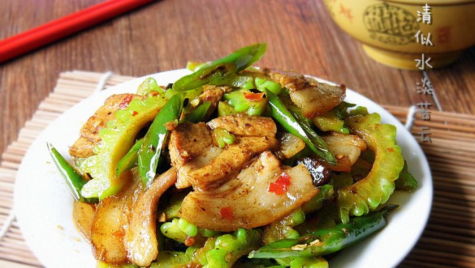 豆豉尖椒回锅肉