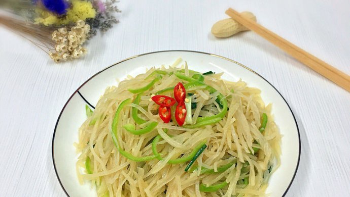 青椒土豆丝