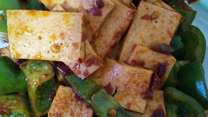 豆瓣酱千叶豆腐
