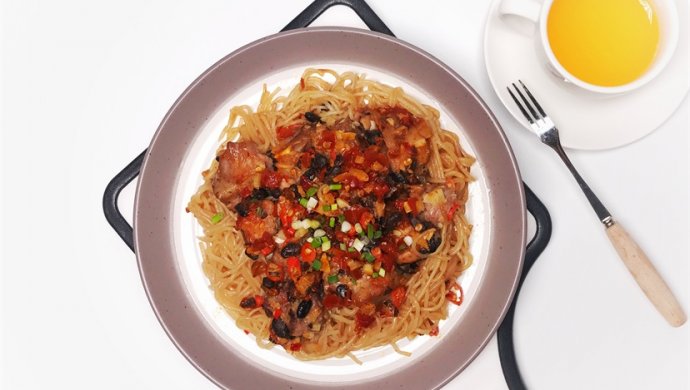 粉丝豆豉蒸排骨