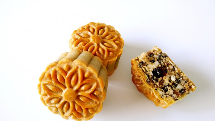 广式五仁月饼蜂蜜版(不用转化糖浆)