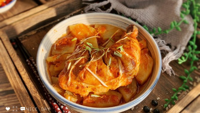 油腐乳蒸鸡腿